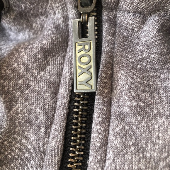 Roxy | Salt and Pepper 1/2 Zip Hoodie - Picture 5 of 8